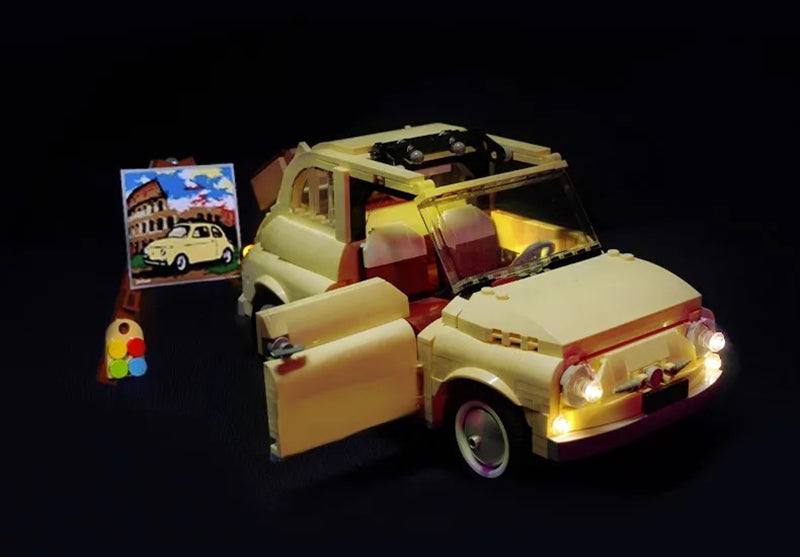 LED Light Kit for Lego 10271 Creator Expert Fiat 500