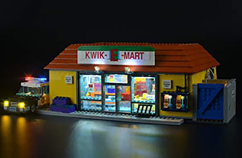 LED Light Kit for Lego 71016 The Simpsons The Kwik-E Mart