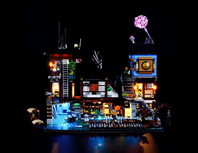 LED Light Kit for Lego 70657 Ninjago City Docks