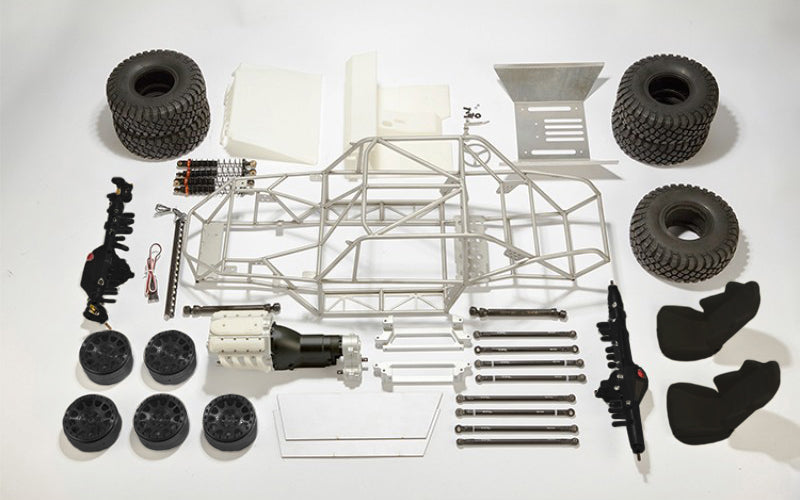 V2 TFL Unicorn C1805 1/10 Scale RC Crawler Kit w/2 Speed Gearbox (Black Edition) | Trail Racer 4WD Scale ARTR