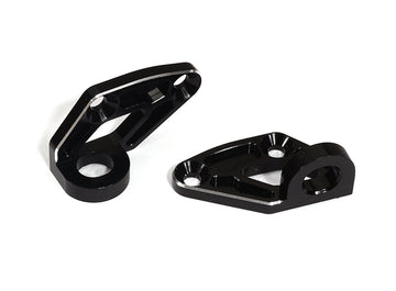 Machined Alloy Front Body Mounts for Axial 1/10 SCX10 II 6X6