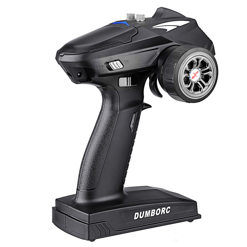 DUMBORC-X6 2.4GHz 6-Channel RC Transmitter and X6F Receiver for Cars and Boats