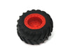 Educational DIY Robot Science Part, Red Plastic Wheel