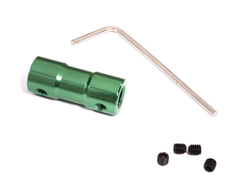 Billet Machined Motor Coupler L=25mm 2.3mm Shaft to 3mm Shaft for RC Boat