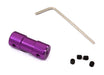 Billet Machined Motor Coupler L=25mm 3.17mm Shaft to 4mm Shaft for RC Boat