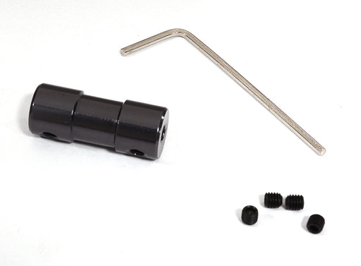Billet Machined Motor Coupler L=25mm 4mm Shaft to 4mm Shaft for RC Boat