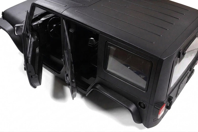 Realistic JW10-S Hard Plastic Body Kit for 1/10 Crawler WB=313mm (Matte Black)