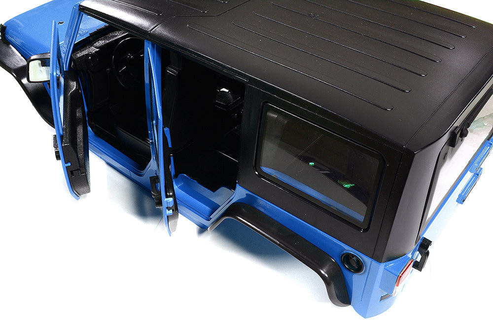 Realistic JW10-S Hard Plastic Body Kit for 1/10 Scale Off-Road Crawler WB=313mm