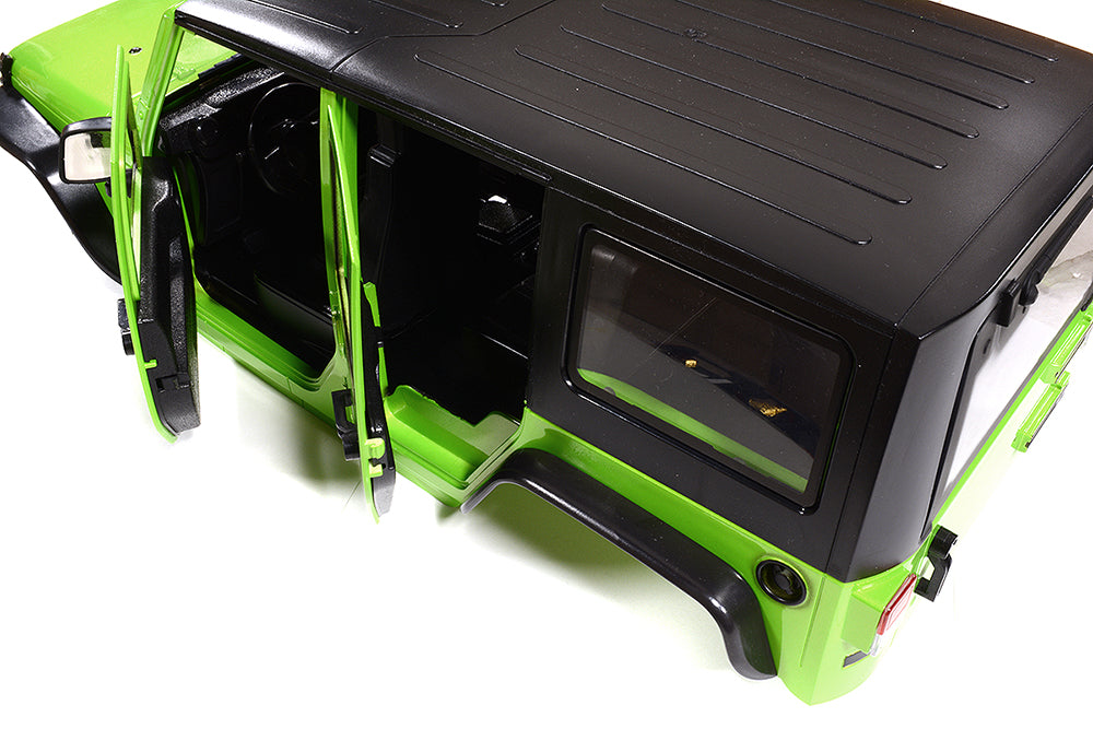 Realistic JW10-S Hard Plastic Body Kit for 1/10 Scale Off-Road Crawler WB=313mm