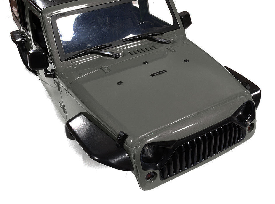 Realistic JW10-S Hard Plastic Body Kit for 1/10 Scale Off-Road Crawler WB=313mm
