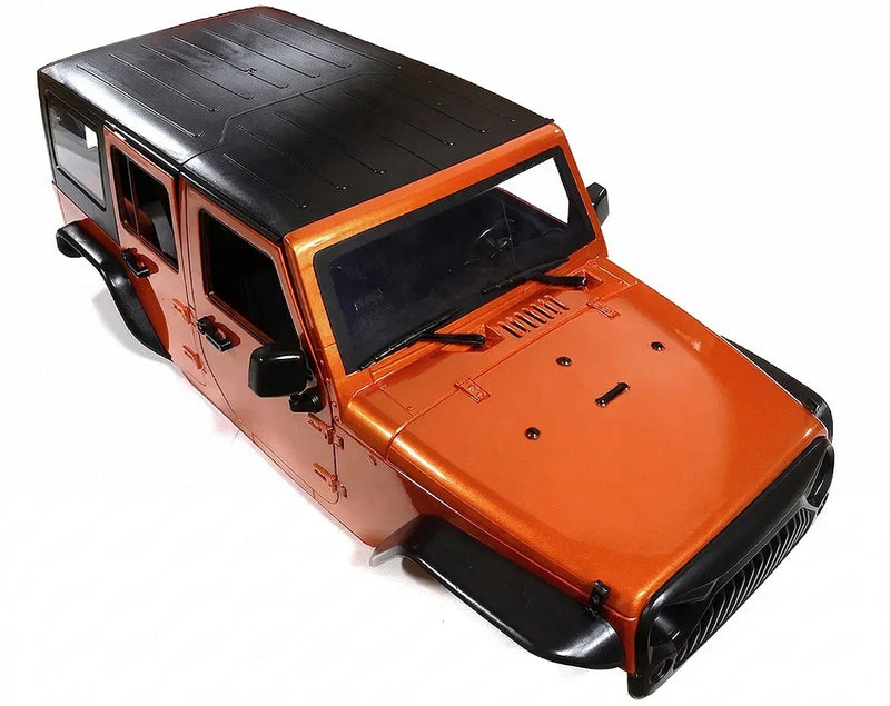 Realistic JW10-S Hard Plastic Body Kit for 1/10 Scale Off-Road Crawler WB=313mm