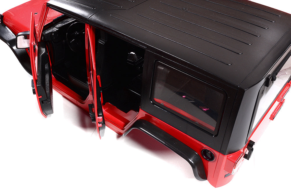Realistic JW10-S Hard Plastic Body Kit for 1/10 Scale Off-Road Crawler WB=313mm