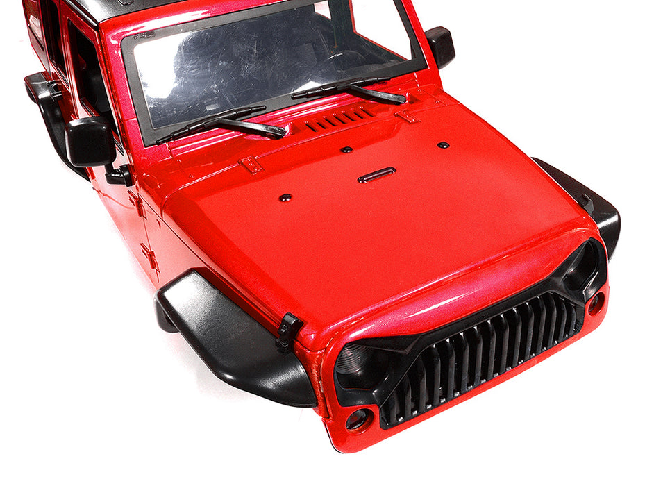 Realistic JW10-S Hard Plastic Body Kit for 1/10 Scale Off-Road Crawler WB=313mm