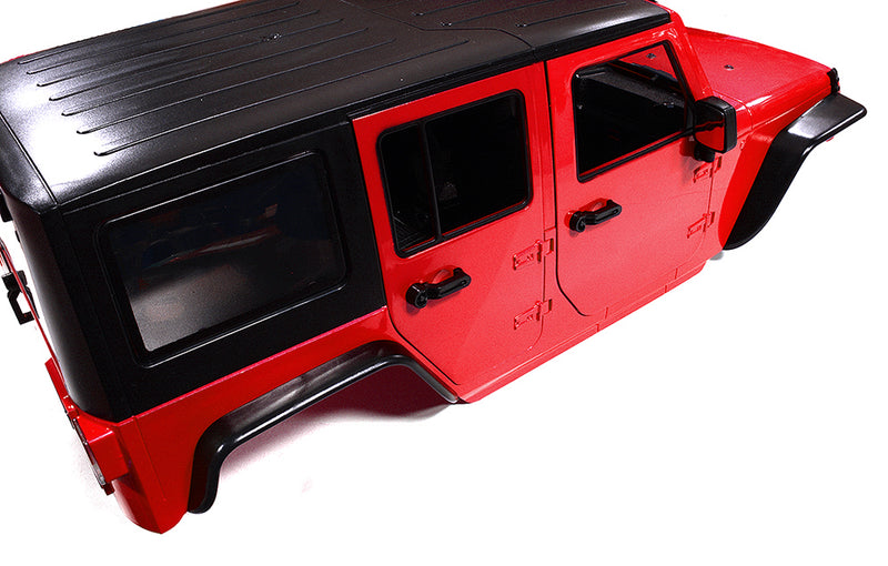 Realistic JW10-S Hard Plastic Body Kit for 1/10 Scale Off-Road Crawler WB=313mm