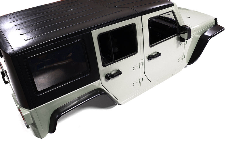 Realistic JW10-S Hard Plastic Body Kit for 1/10 Scale Off-Road Crawler WB=313mm