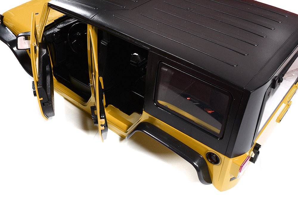 Realistic JW10-S Hard Plastic Body Kit for 1/10 Scale Off-Road Crawler WB=313mm