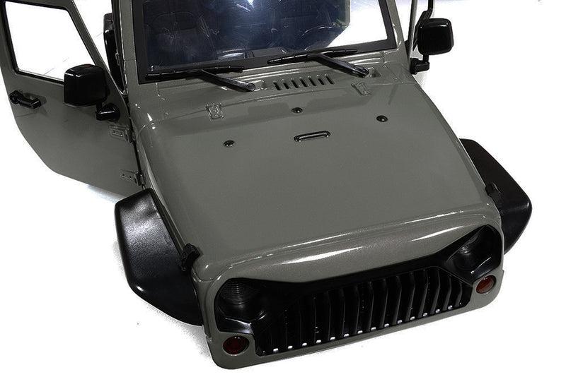 Realistic JW10-C Hard Plastic Body Kit for 1/10 Scale Off-Road Crawler WB=313mm