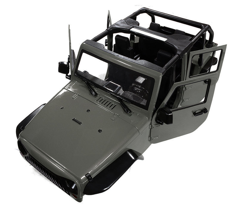 Realistic JW10-C Hard Plastic Body Kit for 1/10 Scale Off-Road Crawler WB=313mm
