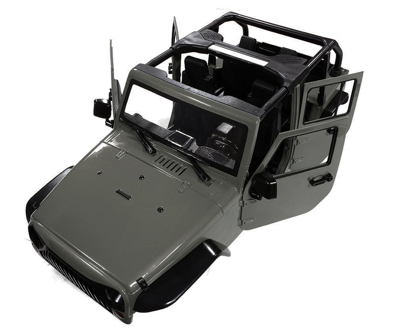 Realistic JW10-C Hard Plastic Body Kit for 1/10 Scale Off-Road Crawler WB=313mm