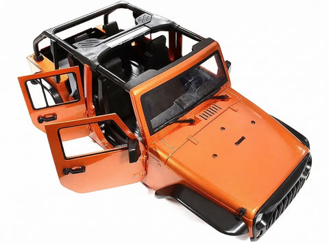Realistic JW10-C Hard Plastic Body Kit for 1/10 Scale Off-Road Crawler WB=313mm