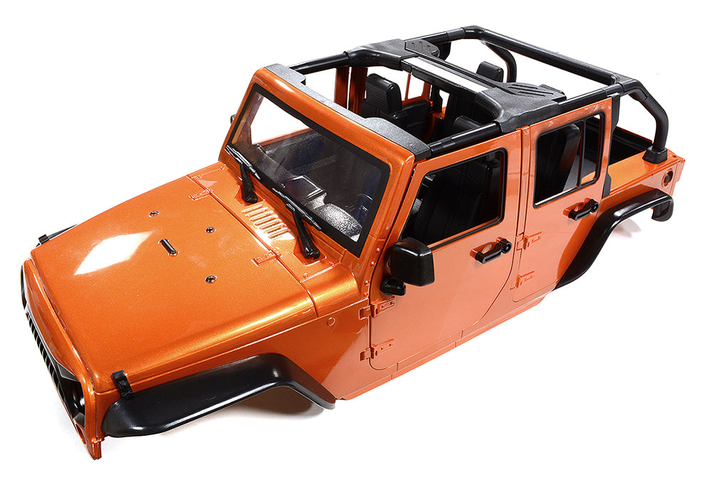 Realistic JW10-C Hard Plastic Body Kit for 1/10 Scale Off-Road Crawler WB=313mm