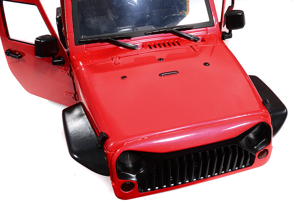 Realistic JW10-C Hard Plastic Body Kit for 1/10 Scale Off-Road Crawler WB=313mm