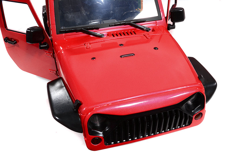 Realistic JW10-C Hard Plastic Body Kit for 1/10 Scale Off-Road Crawler WB=313mm