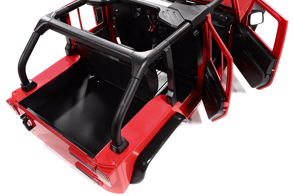 Realistic JW10-C Hard Plastic Body Kit for 1/10 Scale Off-Road Crawler WB=313mm