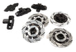 Realistic Scale Alloy Brake Disc Set for Traxxas 1/7 Unlimited Desert Racer