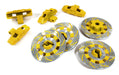 Realistic Scale Alloy Brake Disc Set for Traxxas 1/7 Unlimited Desert Racer