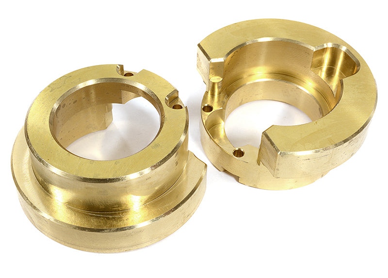 Brass Alloy 123g Each Weight Add-On Set for Traxxas 1/10 TRX-4 Trail Crawler