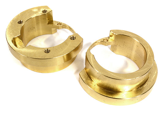 Brass Alloy 82g Each Weight Add-On Set for Traxxas 1/10 TRX-4 Trail Crawler