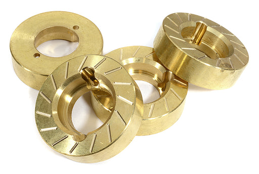 Brass Alloy 72g Ea Weight Add-On Set for Axial 1/10 SCX-10 Scale & Trail Crawler