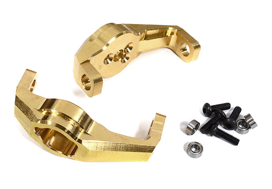 Brass Alloy 57g Each Caster Blocks for Traxxas TRX-4 Scale & Trail Crawler