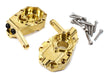 Brass Alloy 73g Each Front Inner Portal Drive Housings for Traxxas TRX-4 Crawler