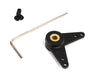 Nylon L-Shape Steering Arm 3mm Shaft Size L=25mm 2mm Hole for RC Boats
