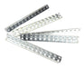 Metal L-Shape Slotted Right Angle Bar Bracket (5) L=65mm for DIY Toys