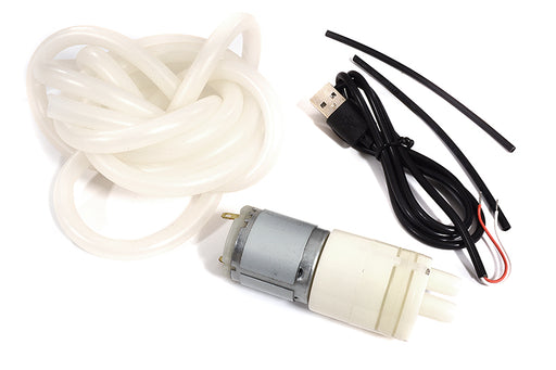 Self-Priming 5VDC 365 Water Pump USB Version w/ 5x8mm Silicone Tube for RC Boats