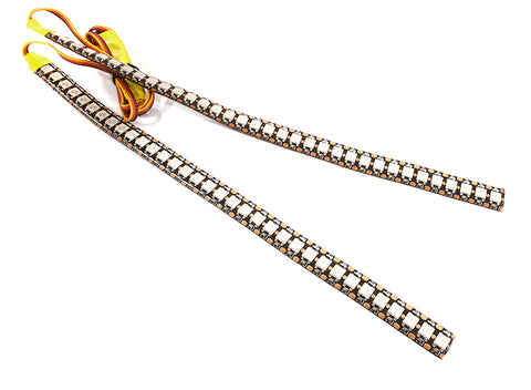 Multi-Color LED Light 2x240mm On/Off/Flash Pattern Control w/ 20 Modes for RC