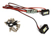 White LED Spot Light 2x18mm On/Off/Flash w/3 Modes for Traxxas Axial & Tamiya RC