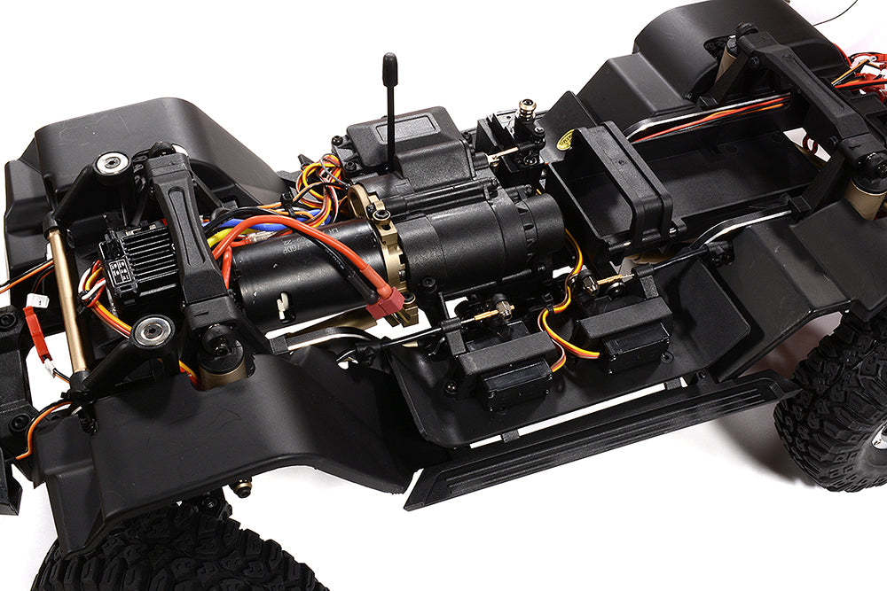 Realistic 1/10 Scale Off-Road Crawler JW10-P RTR in Dark Green, 2.4GHz
