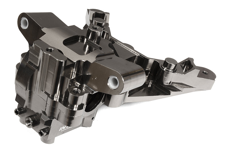 Front Bulkhead for Traxxas 1/10 Maxx 4S - Billet Machined, Grey