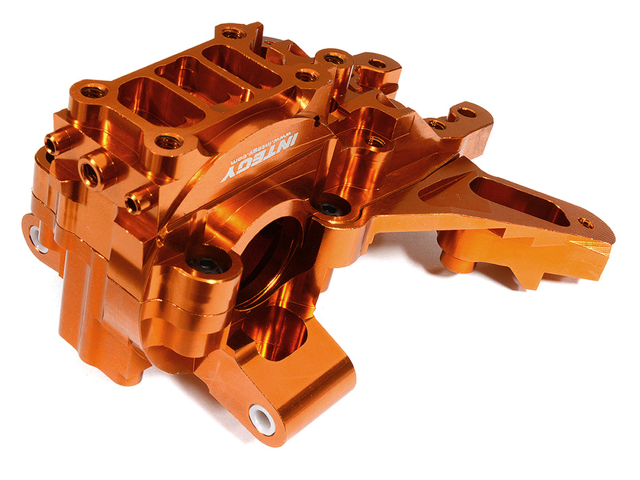 Orange Front Bulkhead Upgrade for Traxxas 1/10 Maxx 4S - Billet Machined