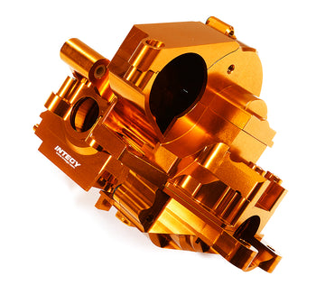 Orange Billet Machined Rear Bulkhead & Gear Covers for Traxxas 1/10 Maxx 4S