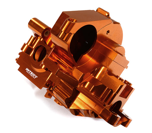 Orange Billet Machined Rear Bulkhead & Gear Covers for Traxxas 1/10 Maxx 4S