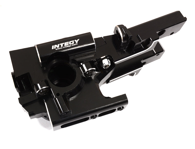 Black Billet Machined Front Bulkhead for Traxxas E-Revo 2.0 (1/10 Scale) 8630