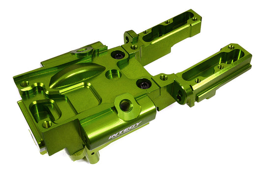 Green Billet Machined Front Bulkhead for Traxxas 1/10 Scale E-Revo 2.0