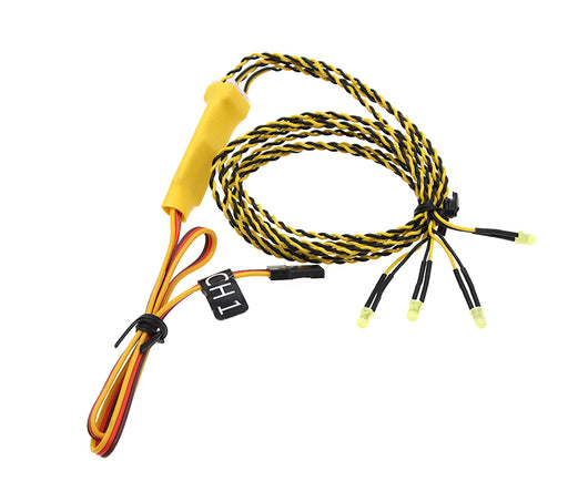 LED Light Kit Turn Signal(4)for 1/10 Scale Crawler, Off-Road, On-Road TC & Drift