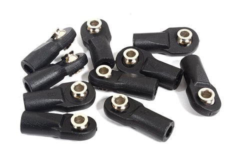 M4 Size Straight 22mm Length Ball Ends Type Tie Rod Ends, w/ 3mm Ball Links