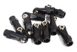 M4 Size Straight 24mm Length Ball Ends Type Tie Rod Ends, w/ 3mm Ball Links